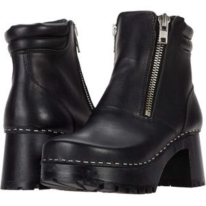 Swedish Hasbeens Biker Bootie NWB size 6